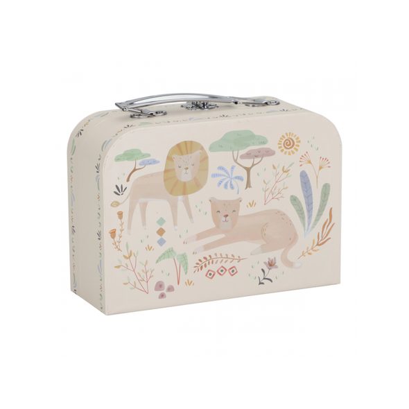 LITTLE DUTCH SADA KUFŘÍKŮ SAFARI FRIENDS - BOXY NA HRAČKY - SPINKÁNÍ