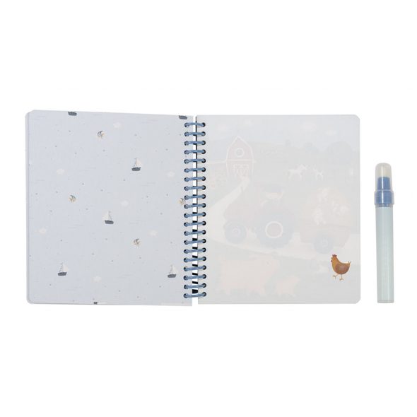 LITTLE DUTCH KNIHA KOUZLENÍ S VODOU JIM & FRIENDS - KNÍŽKY PRO NEJMENŠÍ - PRO DĚTI