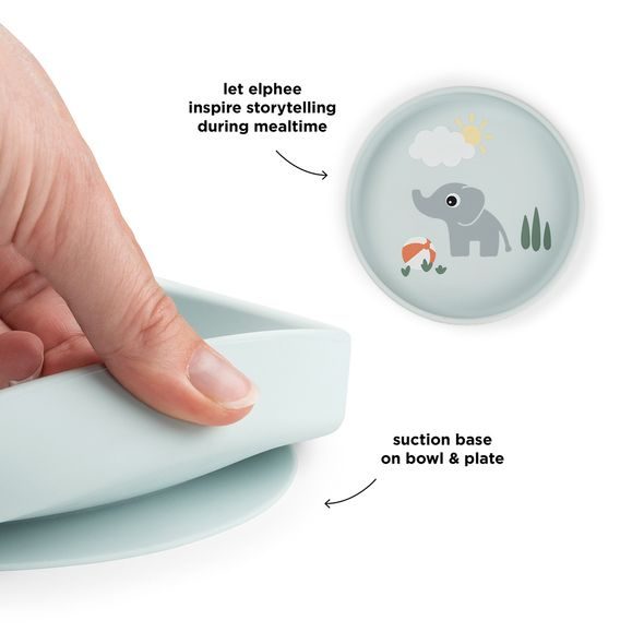 DONE BY DEER STICK & STAY JÍDELNÍ TALÍŘ PLAYGROUND - MISKY, TALÍŘKY A PODLOŽKY - KRMENÍ