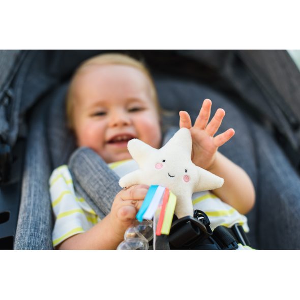 TAF TOYS CHRASTÍTKO DEŠŤOVÁ HŮLKA HVĚZDIČKA - CHRASTÍTKA - PRO DĚTI