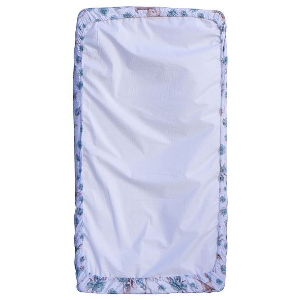 SCARLETT PROSTĚRADLO DO POSTÝLKY SRNEČEK TYRKYSOVÁ 120X60CM - PROSTĚRADLA - SPINKÁNÍ