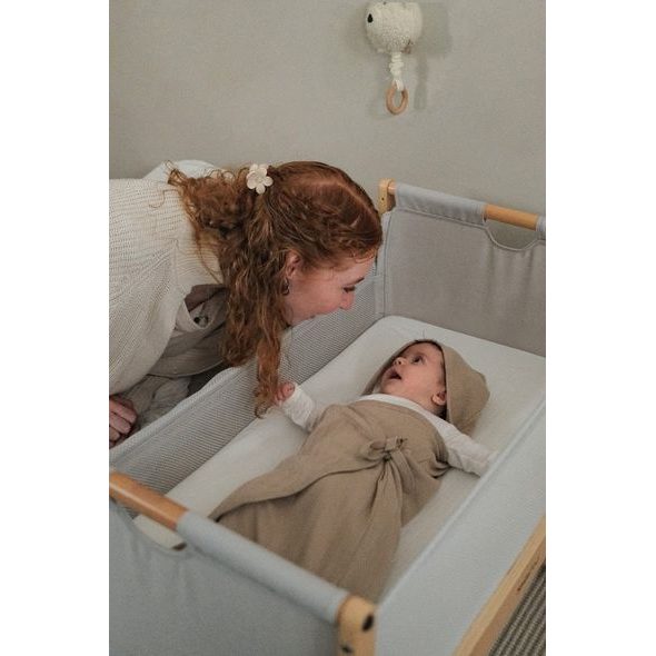 LODGER WRAPPER NEWBORN POINTELLE SHELL - ZAVINOVAČKY - SPINKÁNÍ