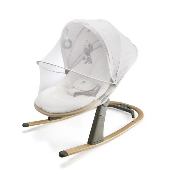 KINDERKRAFT LEHÁTKO ELSU GREY, DO 9KG - LEHÁTKA A HOUPADLA - SPINKÁNÍ