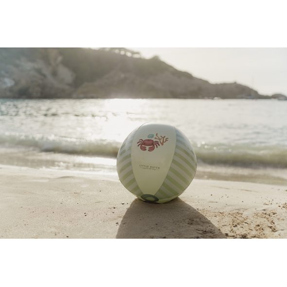 LITTLE DUTCH NAFUKOVACÍ MÍČ FRESH GREEN - NAFUKOVACÍ HRAČKY - PRO DĚTI