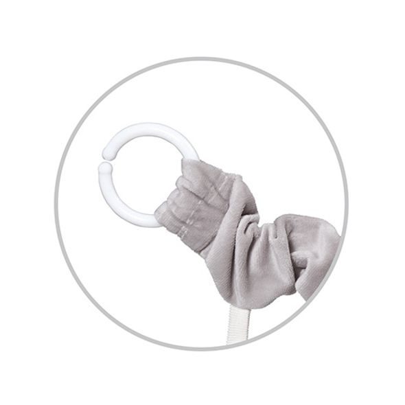 BABYONO HRAZDIČKA ZÁVĚSNÁ RACCOON 0M+ - HRAČKY K ZAVĚŠENÍ - PRO DĚTI