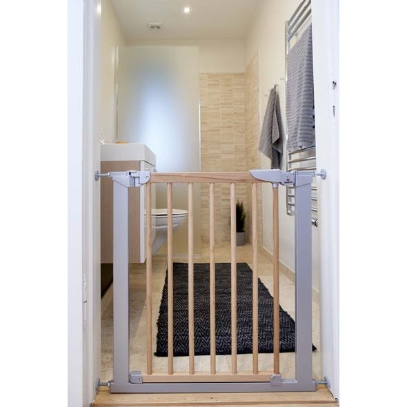 BABY DAN TLAKOVÁ ZÁBRANA BABYDAN TORA, BUK/SILVER, FSC 100% - BEZPEČNOST DĚTÍ V DOMÁCNOSTI - KOUPÁNÍ A ZDRAVÍ