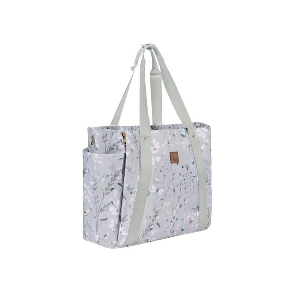 KIKKABOO PŘEBALOVACÍ TAŠKA FLORENCE DREAMY FIELDS GREY - PŘEBALOVACÍ TAŠKY - KOČÁRKY A PŘÍSLUŠENSTVÍ
