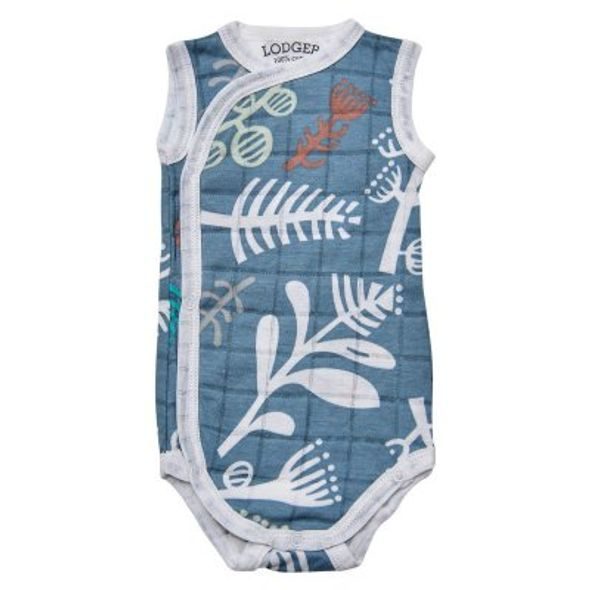 LODGER ROMPER FOLD OVER BOTANIMAL OCEAN VEL. 56 - BODY - PRO DĚTI