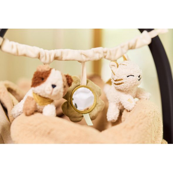 JOLLEIN ŘETĚZ NA KOČÁREK TINY PARK - HRAČKY K ZAVĚŠENÍ - PRO DĚTI