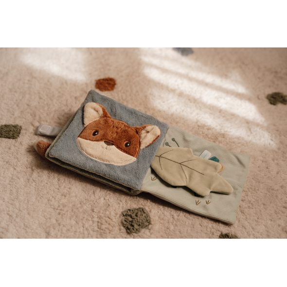 LITTLE DUTCH TEXTILNÍ KNÍŽKA S AKTIVITAMI FOREST FRIENDS - KNÍŽKY PRO NEJMENŠÍ - PRO DĚTI