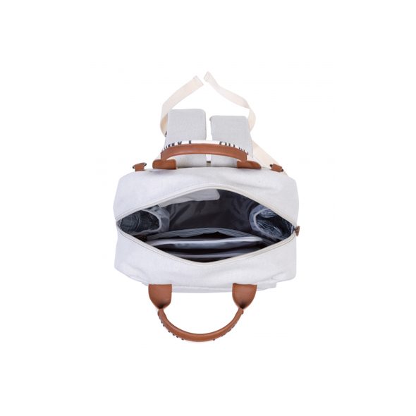 CHILDHOME PŘEBALOVACÍ BATOH FAMILY CLUB OFF WHITE - PŘEBALOVACÍ BATOHY - KOČÁRKY A PŘÍSLUŠENSTVÍ