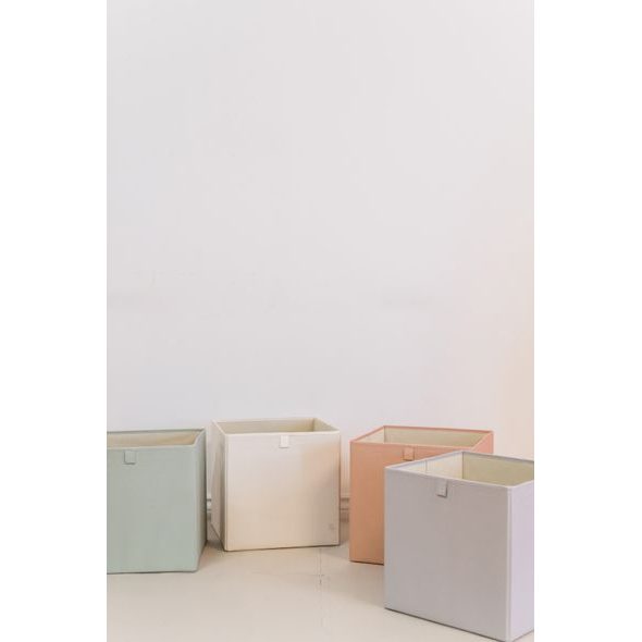 3 SPROUTS ÚLOŽNÝ BOX RECYCLED SOLID/LIGHT GRAY - BOXY NA HRAČKY - SPINKÁNÍ