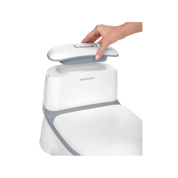 KIKKABOO NOČNÍK TOALETA FLUSHY GREY - NOČNÍKY - PŘEBALOVÁNÍ