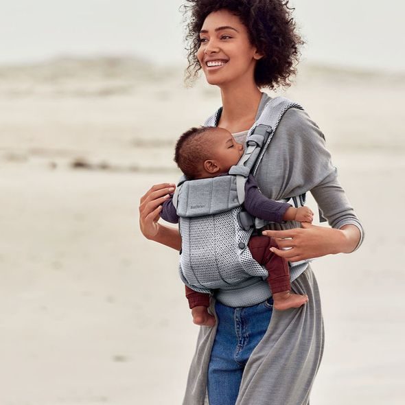 BABYBJÖRN NOSÍTKO HARMONY SILVER 3D MESH - ERGONOMICKÁ NOSÍTKA - NOŠENÍ & SPORT