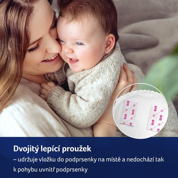LOVI VLOŽKY DO PODPRSENKY ANTIBAKTERIÁLNÍ DISCREET ELEGANCE 20KS ČERNÉ - PRSNÍ VLOŽKY - PRO MAMINKY