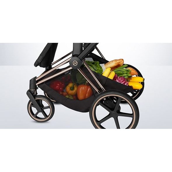 CYBEX PRIAM 4.0 SET PODVOZEK MATT BLACK + SPORTOVNÍ SEZENÍ + KORBA 2025 - DVOJKOMBINACE - KOČÁRKY A PŘÍSLUŠENSTVÍ