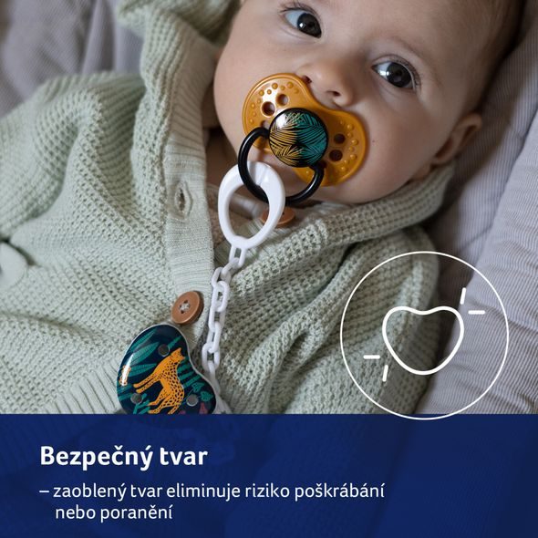 LOVI ŘETÍZEK NA DUDLÍK JUNGLE VIBES - ŠIDÍTKA A DOPLŇKY - KRMENÍ