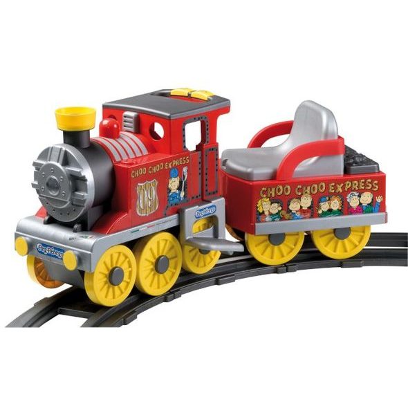 PEG PEREGO KOLEJNICE EXPRESS TRAIN OSMIČKA - ELEKTRICKÁ VOZÍTKA - PRO DĚTI
