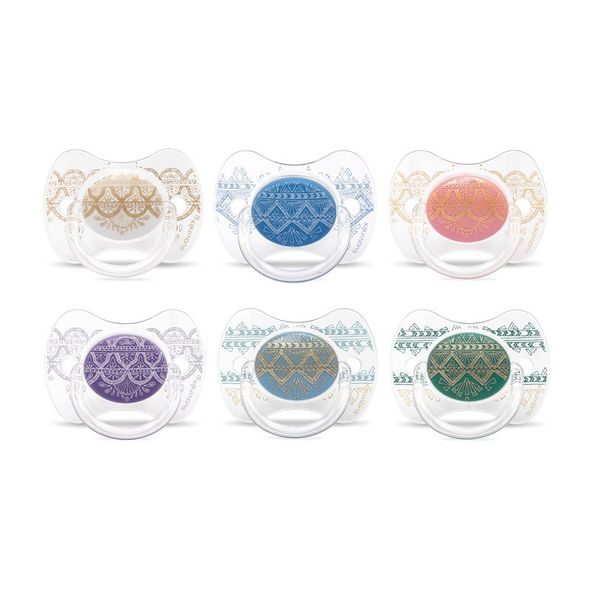 SUAVINEX SUAVINEX | ŠIDÍTKO PREMIUM COUTURE 2018 FYZIOLOGICKÉ SILIKON +4 M - ŠIDÍTKA A DOPLŇKY - KRMENÍ