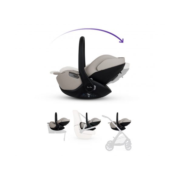 SILVER CROSS GLIDE PLUS 360 AUTOSEDAČKA NATURAL TAUPE - AUTOSEDAČKY 0-13KG - AUTOSEDAČKY A PŘÍSLUŠENSTVÍ