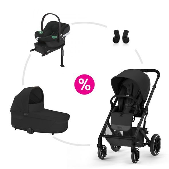 CYBEX SET BALIOS S LUX + KORBA + AUTOSEDAČKA + ZÁKLADNA + ADAPTÉRY 2025 - TROJKOMBINACE - KOČÁRKY A PŘÍSLUŠENSTVÍ