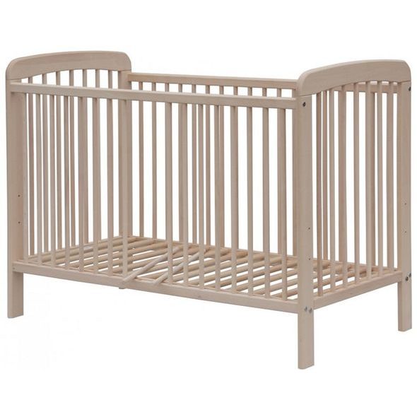 SCARLETT DĚTSKÁ POSTÝLKA SCARLETT MÍŠA - ECO PŘÍRODNÍ (BUK) - VYNDAVACÍ PŘÍČKY - 120 X 60 CM - DŘEVĚNÉ POSTÝLKY - SPINKÁNÍ