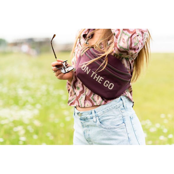 CHILDHOME LEDVINKA ON THE GO AUBERGINE - ORGANIZÉRY A KOŠÍKY - KOČÁRKY A PŘÍSLUŠENSTVÍ