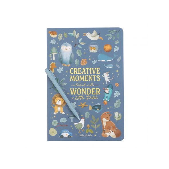LITTLE DUTCH KRESLICÍ TABLET BLUE FOREST FRIENDS - FOREST FRIENDS - PRO DĚTI