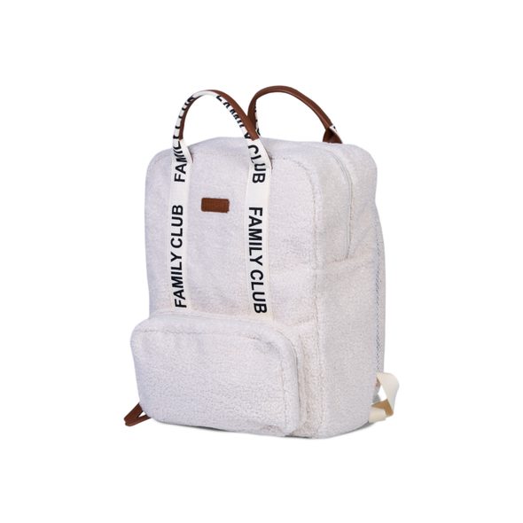 CHILDHOME PŘEBALOVACÍ BATOH FAMILY CLUB SIGNATURE TEDDY OFF WHITE - PŘEBALOVACÍ BATOHY - KOČÁRKY A PŘÍSLUŠENSTVÍ