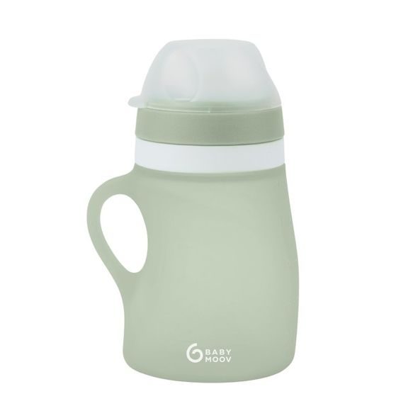 BABYMOOV SILIKONOVÁ LÁHEV 150ML GREEN - KOJENECKÉ LAHVE - KRMENÍ