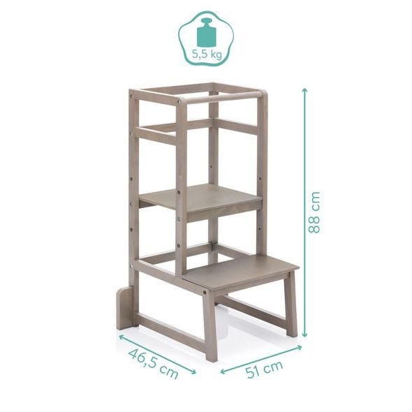 FILLIKID UČÍCÍ VĚŽ VISTA GREY - DOMEČKY A FIGURKY - PRO DĚTI