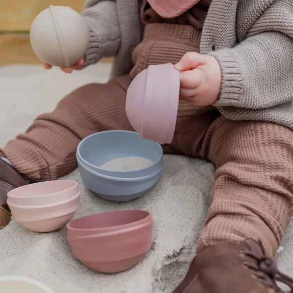 BIBS STOHOVACÍ BALANČNÍ VĚŽ - MOTORICKÉ A HUDEBNÍ - PRO DĚTI