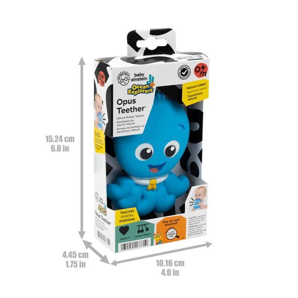 BABY EINSTEIN KOUSÁTKO Z PŘÍRODNÍHO KAUČUKU SOOTHING OPUS™, 0M+ - KOUSÁTKA - PRO DĚTI