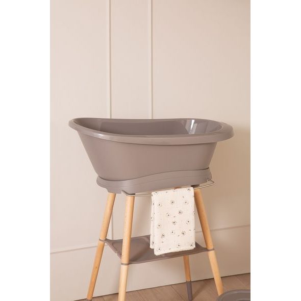 BEBE-JOU STOJAN POD VANIČKU BÉBÉ-JOU SENSE CHALK BROWN/FARM FRIENDS - VANIČKY PLASTOVÉ - KOUPÁNÍ A ZDRAVÍ