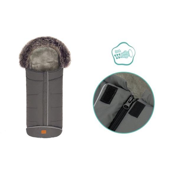 FILLIKID FUSAK ZIMNÍ MAVENSI GREY - FUSAKY DO KOČÁRKU - KOČÁRKY A PŘÍSLUŠENSTVÍ