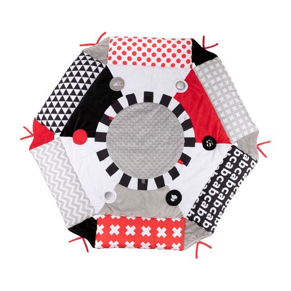 CANPOL BABIES KONTRASTNÍ HRACÍ DEKA SENSORY - HRACÍ DEKY - PRO DĚTI