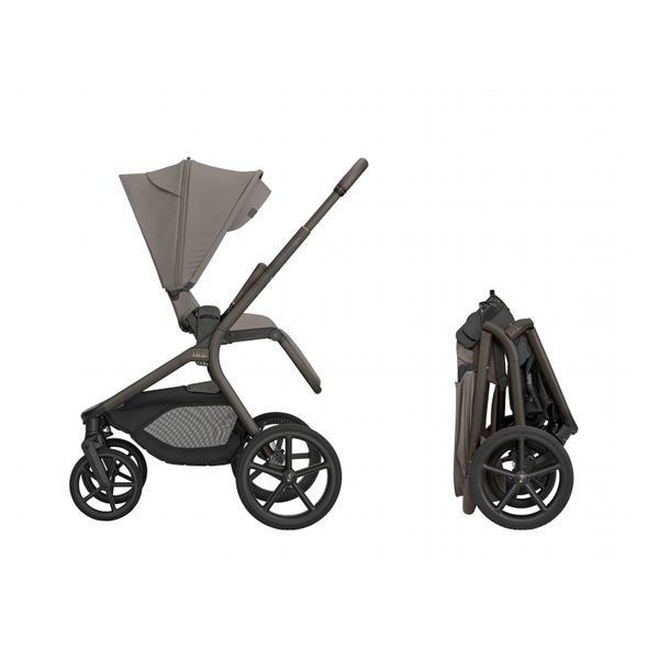 KIKKABOO KOČÁREK 2V1 GOYA PLATINUM MOCCA - DVOJKOMBINACE - KOČÁRKY A PŘÍSLUŠENSTVÍ