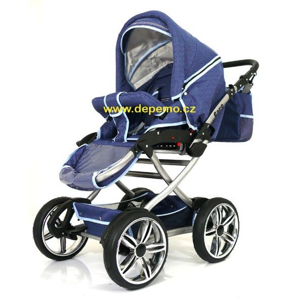 BABY WORLD KOMBINOVANÝ KOČÁREK CARO - TROJKOMBINACE - KOČÁRKY A PŘÍSLUŠENSTVÍ