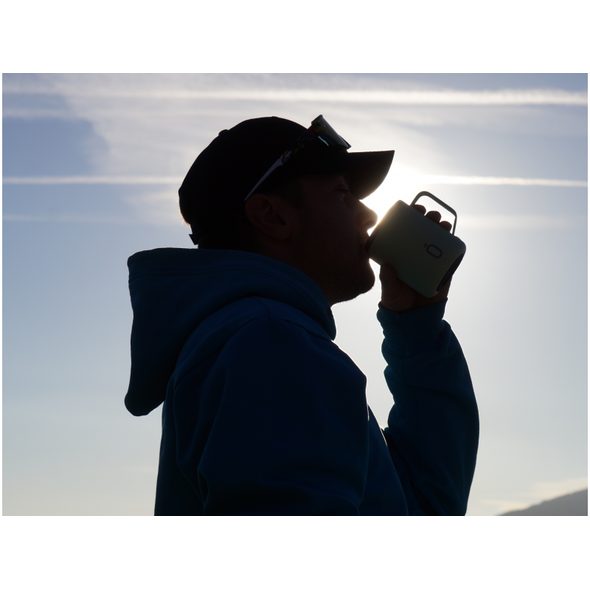 RUNBOTT TERMOHRNEK 400 ML BLACK - TERMOOBALY A TERMOSKY - KRMENÍ