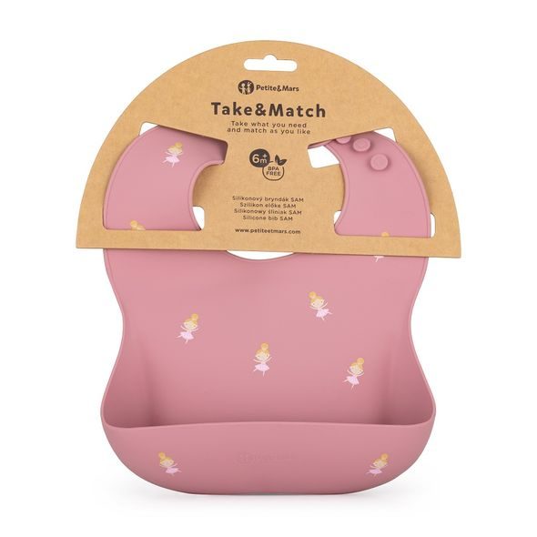 PETITE&MARS BRYNDÁK SILIKONOVÝ TAKE&MATCH 6M+ - BRYNDÁKY - KRMENÍ