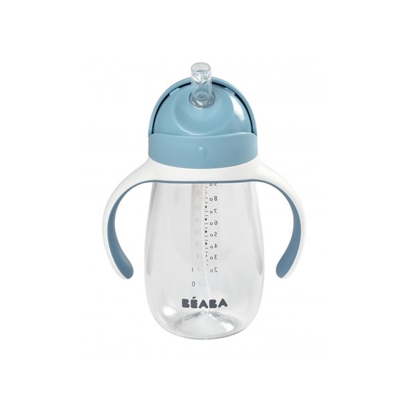 BEABA HRNEK S BRČKEM 300ML WINDY BLUE - DĚTSKÉ HRNEČKY - KRMENÍ