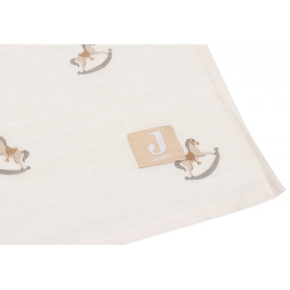 JOLLEIN PLENY ZAVINOVACÍ 2KS 115X115 CM NOSTALGIC RIDE - ZAVINOVAČKY - SPINKÁNÍ