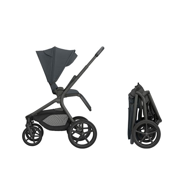 KIKKABOO KOČÁREK 2V1 GOYA PLATINUM GRAPHITE - DVOJKOMBINACE - KOČÁRKY A PŘÍSLUŠENSTVÍ