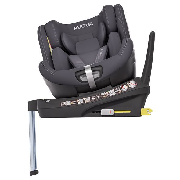 AVOVA SWAN-FIX I-SIZE 2024 KOALA GREY - AUTOSEDAČKY 0-25KG - AUTOSEDAČKY A PŘÍSLUŠENSTVÍ