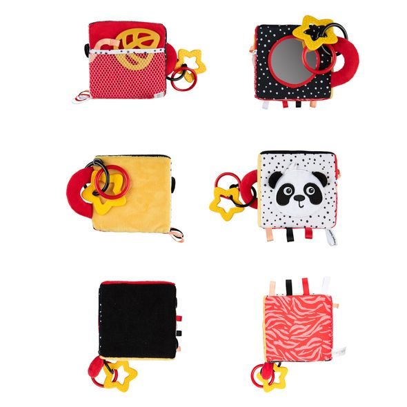 CANPOL BABIES SENZORICKÁ KOSTKA BABIESBOO - SENZORICKÉ HRAČKY - PRO DĚTI