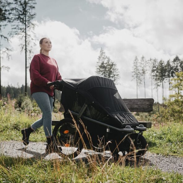 TFK VELO NÁHRADNÍ PÁS A OPĚRKA BLACK - BEZPEČNOSTNÍ PRVKY - KOČÁRKY A PŘÍSLUŠENSTVÍ