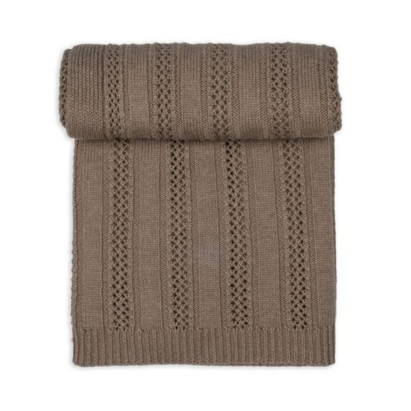 LODGER DEKA NEWBORN MERINO TAN BUFFALO - DĚTSKÉ DEKY PRO MIMINKA - SPINKÁNÍ