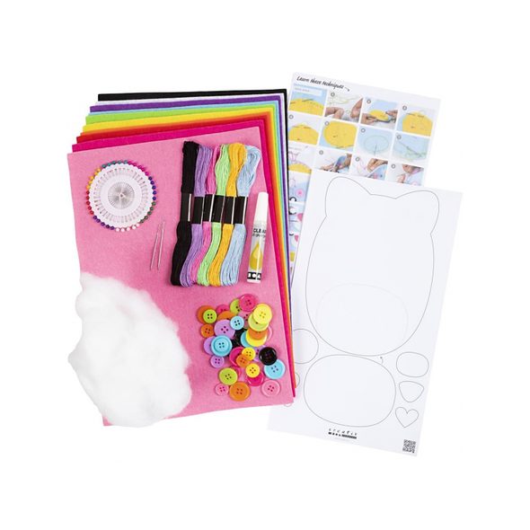 CREATIV COMPANY KREATIVNÍ SADA PRVNÍ ŠITÍ - VÝTVARNÉ POMŮCKY A HRAČKY - PRO DĚTI