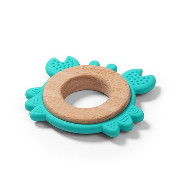BABYONO KOUSÁTKO DŘEVĚNO-SILIKONOVÉ BUTTERFLY - KOUSÁTKA - PRO DĚTI