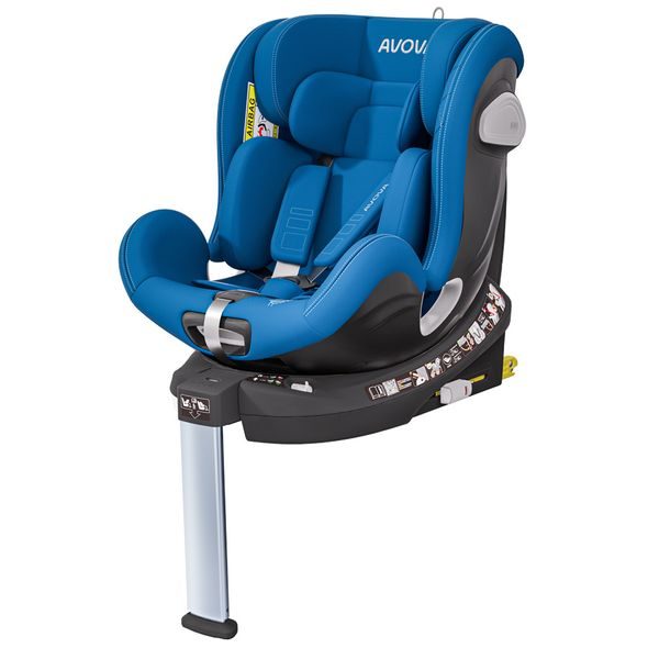 AVOVA SWAN-FIX I-SIZE 2024 SUMMER BLUE - AUTOSEDAČKY 0-25KG - AUTOSEDAČKY A PŘÍSLUŠENSTVÍ